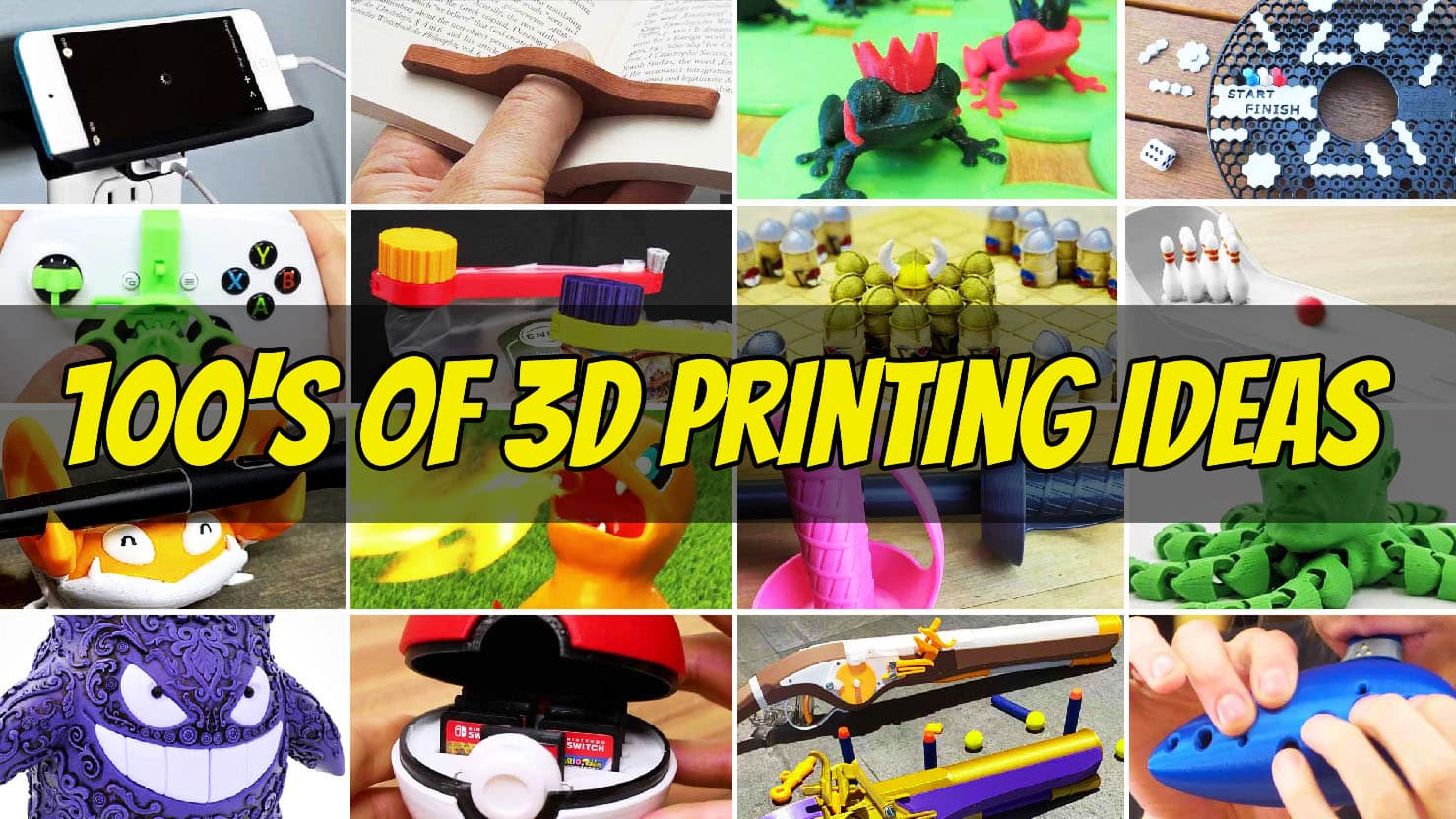 Best 3D Printing Ideas: Explore STL Files & 3D Models