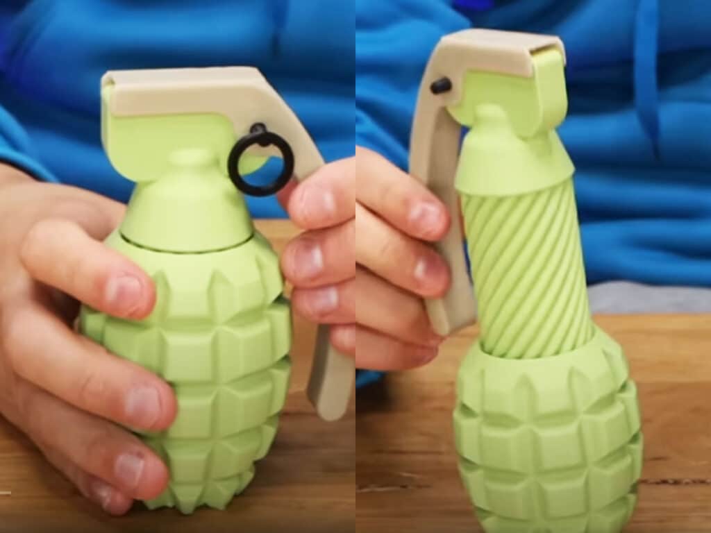 Fidget Grenade 3D Model